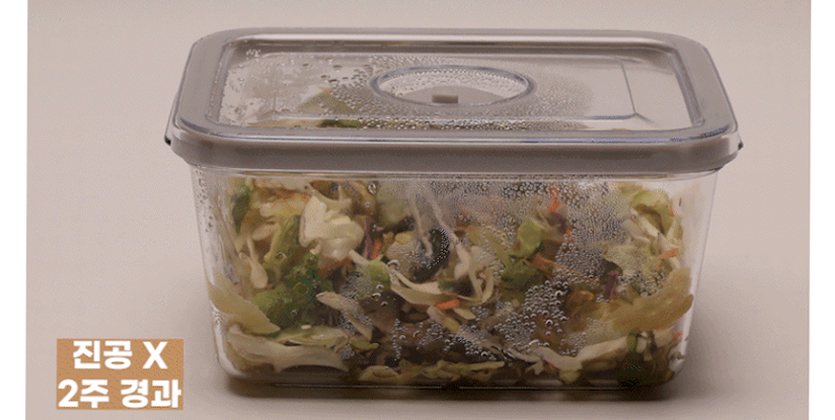 [N배송] 휴락 진공 밀폐용기 뉴트럴그레이 사각 4종 전자레인지 식세기사용 반찬통 도시락통